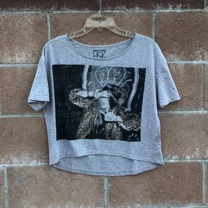 Medium Grey Flowy Shirt